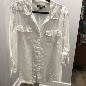 Tommy Bahama 100% Linen Long Sleeve Shirt